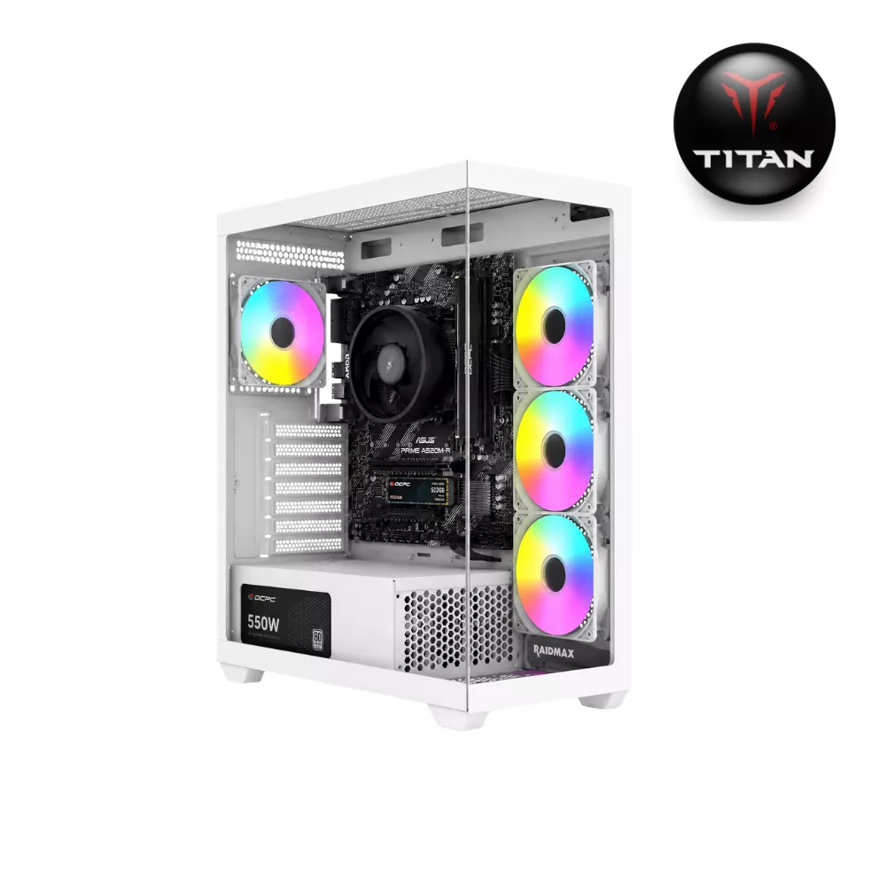 TITAN | Ryzen 5 5600GT - Vega 7 - 16Go - 512Go